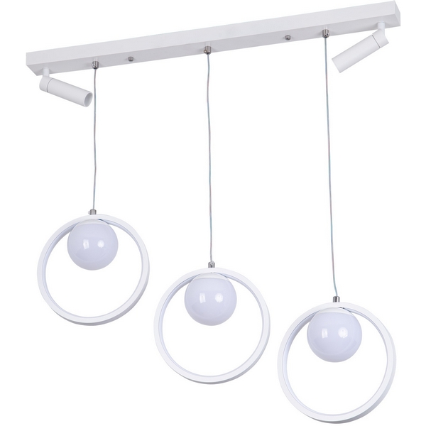 

Подвесной светильник светодиодный с регулировкой цветовой температуры LED4U LED4U L7103-5 WТ, Белый, LED4U L7103-5 WТ