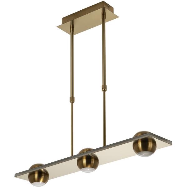 

Подвесной светильник светодиодный с регулировкой цветовой температуры LED4U LED4U L7515-7 AB, Бронза, LED4U L7515-7 AB