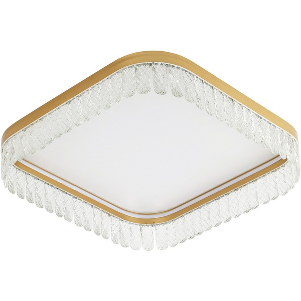 Изображение товара Потолочный светильник LED4U L8031-500 GD с регулировкой и хрусталем