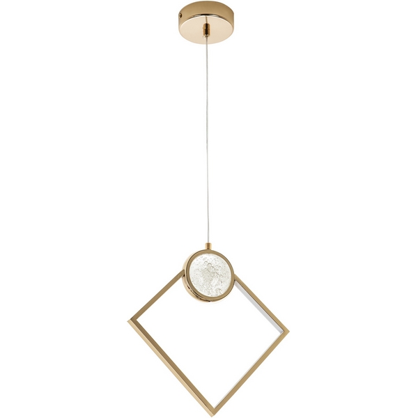 

Подвесной светильник светодиодный хрустальный LED4U LED4U L8602-1 GD, Золото, LED4U L8602-1 GD