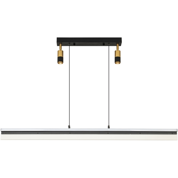 

Подвесной светильник светодиодный с пультом с регулировкой цветовой температуры LED4U LED4U L8700-1200, Золото, LED4U L8700-1200