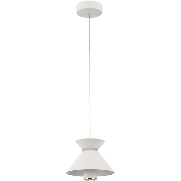 

Подвесной светильник светодиодный LED4U LED4U L8758-1 WH, Белый, LED4U L8758-1 WH