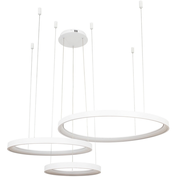 Изображение товара Подвесной светильник светодиодный LED4U L8806-800-580-380 WH регулируемый