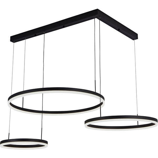 Изображение товара Регулируемый светодиодный подвесной светильник LED4U L91071-800-600-400 для натяжных потолков