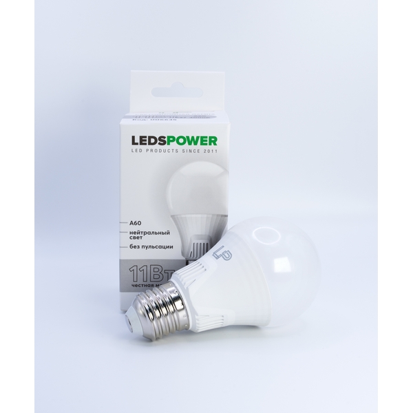 

Лампочка светодиодная E27 11Вт 4000K LEDS POWER 006635 LEDS Power, 006635
