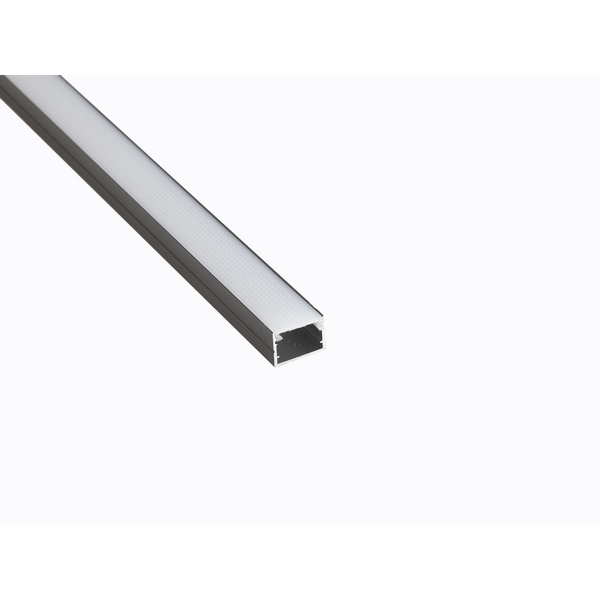 

Профиль для светодиодной ленты накладной 2м LEDS POWER 008448 LEDS Power, Черный, 008448