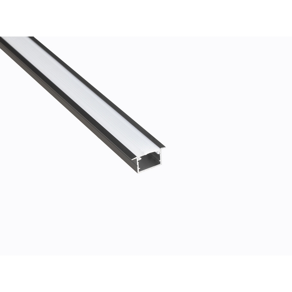 

Профиль для светодиодной ленты врезной 2м LEDS POWER 008462 LEDS Power, Черный, 008462