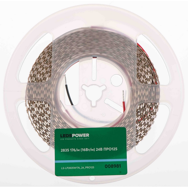 Изображение товара Светодиодная лента 16Вт/м LEDS Power 008981 24В 5м