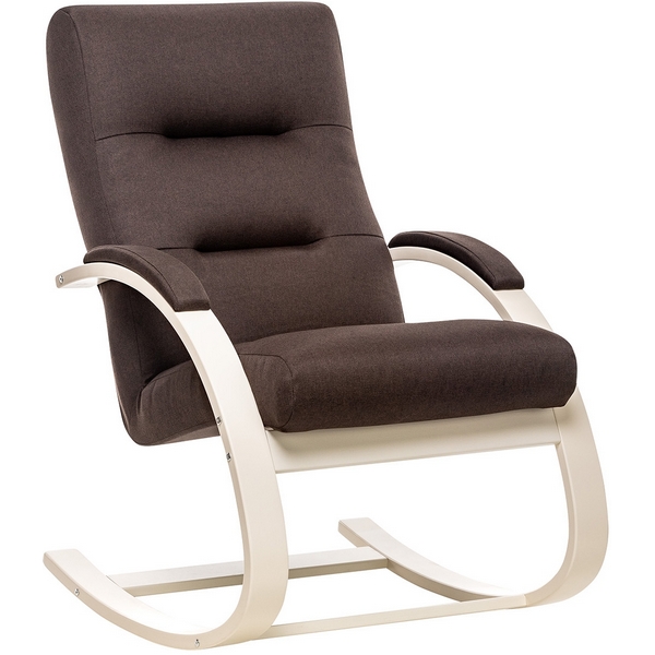 Кресло-качалка Leset Милано (Слоновая кость, ткань Malmo 28) 2500000057441