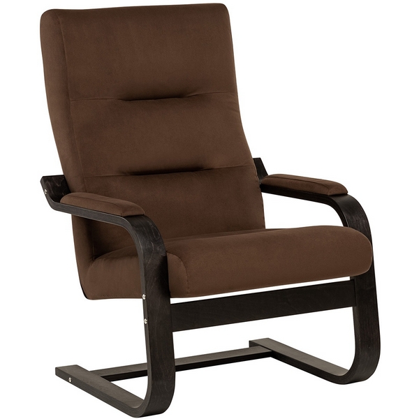 

Кресло Leset Оскар 2500000082689 Фанера,Шпон, Велюр, Бежевый, Венге, 2500000082689