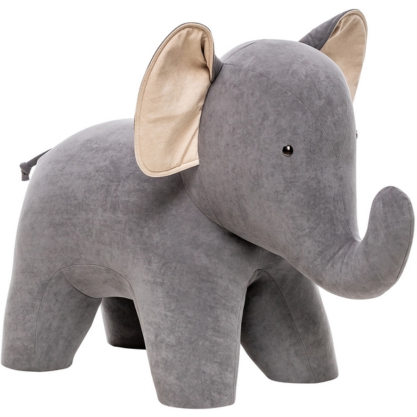 

Пуф Leset Elephant (ткань Omega 04/Omega 02) 2500000116629, Серый, 2500000116629
