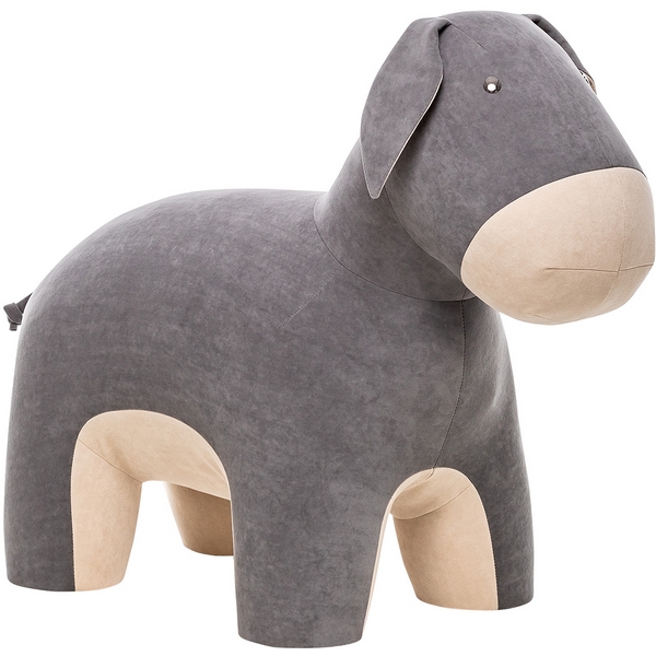 

Пуф Leset Burro (ткань Omega 04/Omega 02) 2500000116650, Серый, 2500000116650