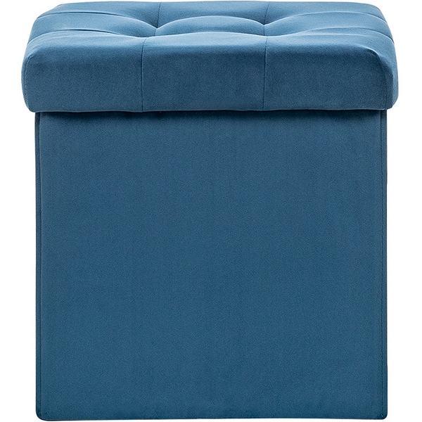 

Пуф Leset Куба складной квадратный (Велюр V 54 синий) 2500000127090, 2500000127090