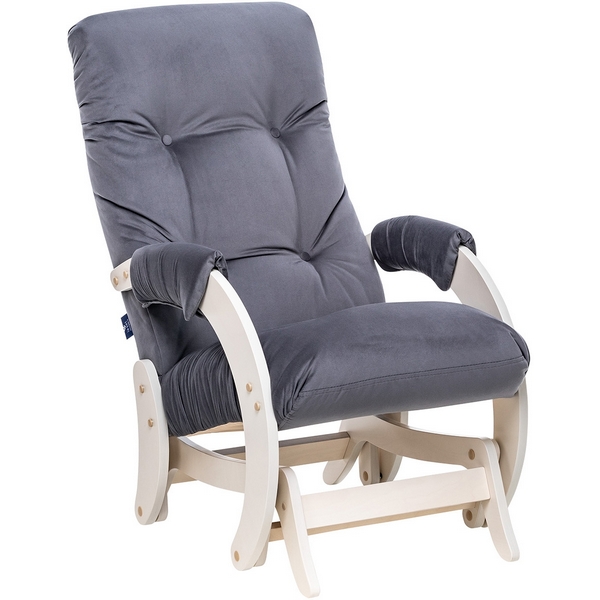 Кресло-качалка Модель 68 (Leset Футура) Дуб беленый, ткань V 32 () 2500000187940