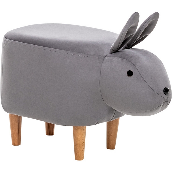 

Пуф Leset Rabbit COMBI (ткань V32) 2500000189951, Серый, 2500000189951