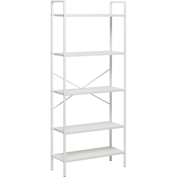 

Стеллаж Leset Стилвуд 25 широкий, 5 полок 4687207095440 Металл, Белый, 4687207095440