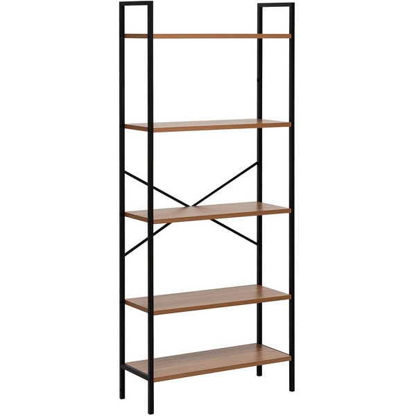 

Стеллаж Leset Стилвуд 25 широкий, 5 полок 4687207095471 Металл, Черный, 4687207095471