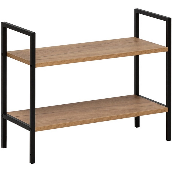 Изображение товара Стеллаж Leset Стилвуд 22 широкий из металла с 2 полками