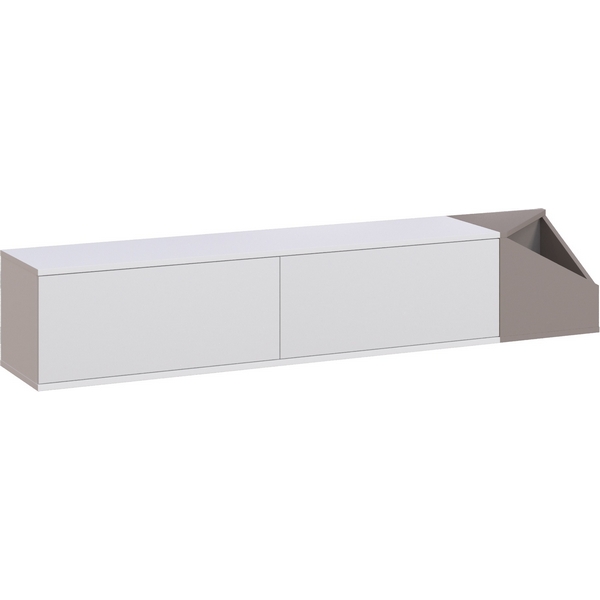 

Тумба подвесная AULOS TV STAND LEVE (ЛДСП/Белый) арт.LEV00505, AULOS LEV00505