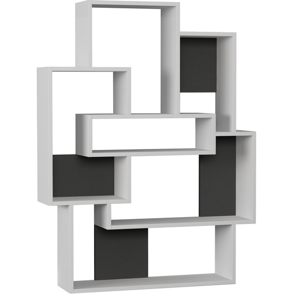

Стеллаж прямой BARCE BOOKCASE LEVE (ЛДСП/Белый) арт.LEV00582, BARCE LEV00582