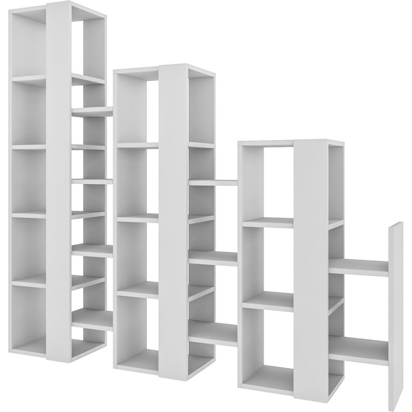 

Стеллаж Прямые LIFT SEPARATOR BOOKCASE (ЛДСП/Белый) LEVE, Lift LEV00717