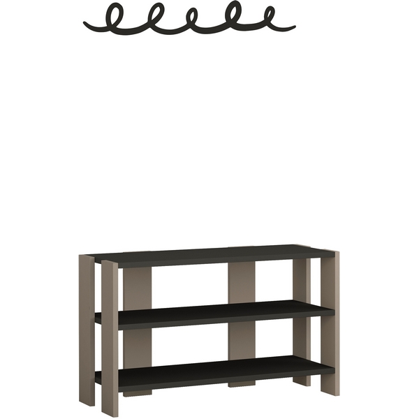

Обувница LEVE с вешалкой для одежды TONO SHOE RACK-HANGER, Tono LEV00804