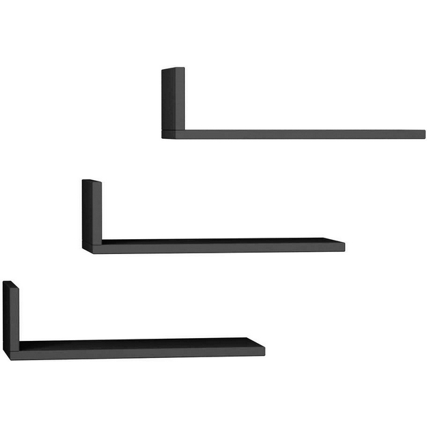 

Полка прямая L-MODEL SHELF LEVE (ЛДСП/Темно-серый) арт.LEV00872, L-MODEL LEV00872