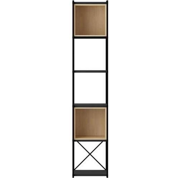 

Стеллаж прямой VALE MINI BOOKCASE LEVE (Черный) арт.LEV01100, Vale LEV01100
