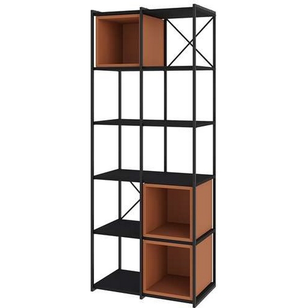 

Стеллаж прямой VALE MIDI BOOKCASE LEVE (Металл/Черный) арт.LEV01147, Vale LEV01147