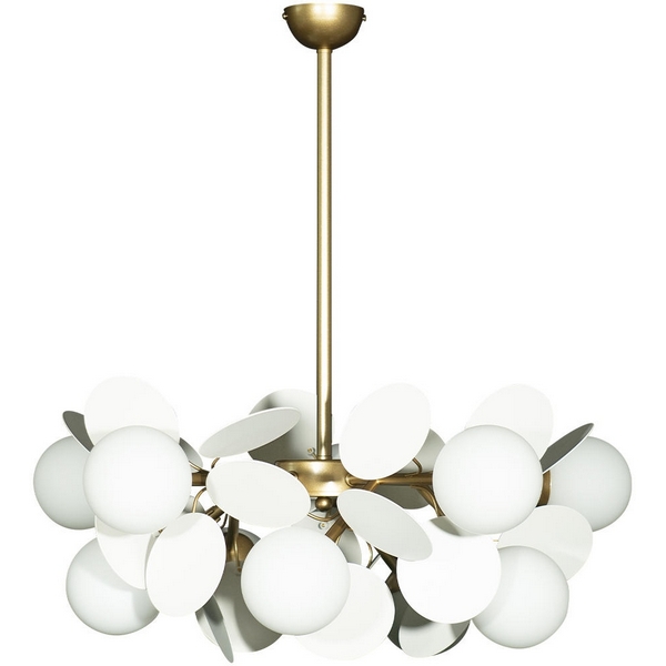 

Подвесная люстра светодиодная для детской 10008/10 Loft It MATISSE white, Белый, MATISSE 10008/10 white