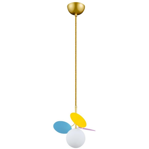 

Подвесной светильник светодиодный для детской 10008/1P mult Loft It MATISSE, Разноцветный, MATISSE 10008/1P mult