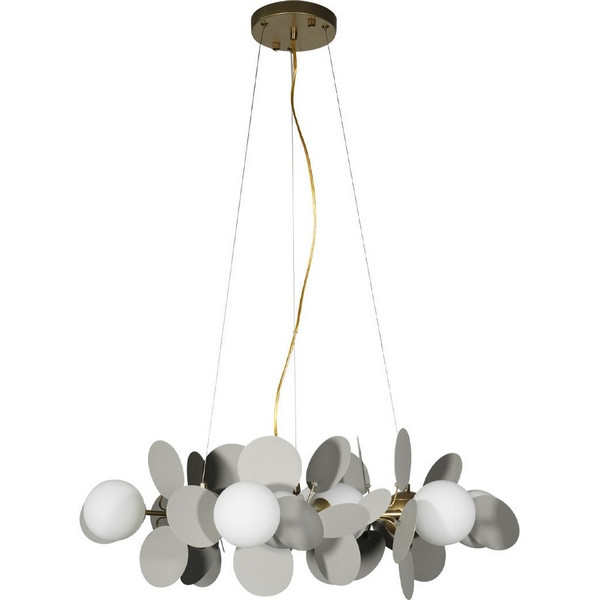 

Подвесная люстра светодиодная 10008/700 Loft It MATISSE Grey шарики, Золото, MATISSE 10008/700 Grey