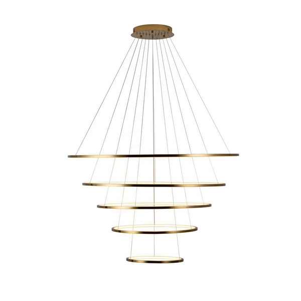 

Подвесной светильник светодиодный Loft It Ring 10015/5, Золото, Ring 10015/5