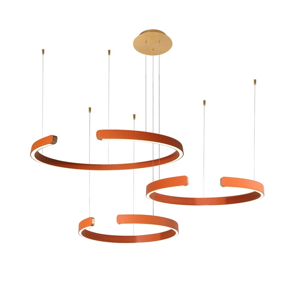 

Подвесной светильник светодиодный 10025/3 Loft It Ring Orange, Оранжевый, Ring 10025/3 Orange