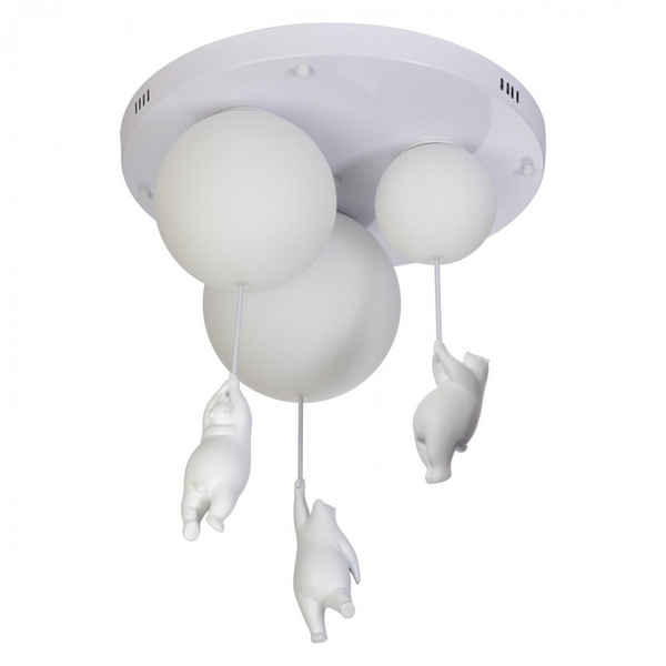 

Подвесной светильник для детской Loft It Teddy 10030, Белый, Teddy 10030