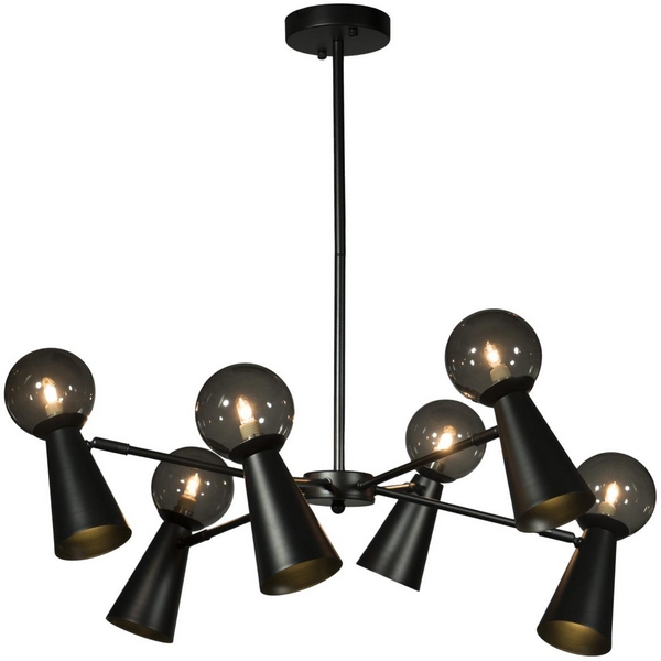 

Потолочная люстра 10046/6 Loft It Halley Black, Halley 10046/6 Black