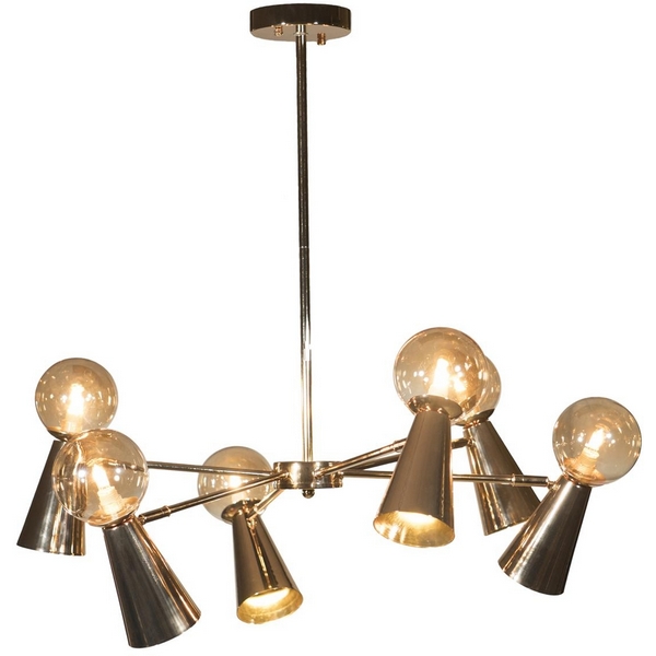 

Потолочная люстра 10046/6 Loft It Halley Gold, Halley 10046/6 Gold