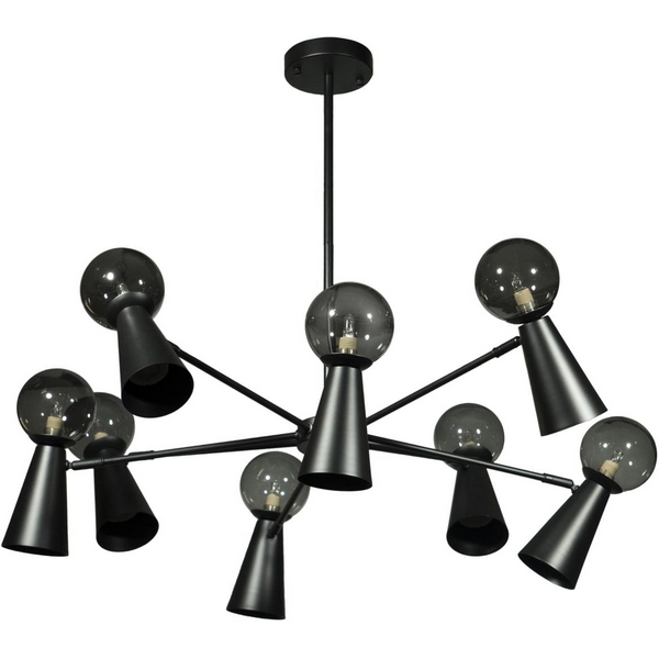 

Потолочная люстра 10046/8 Loft It Halley Black, Halley 10046/8 Black