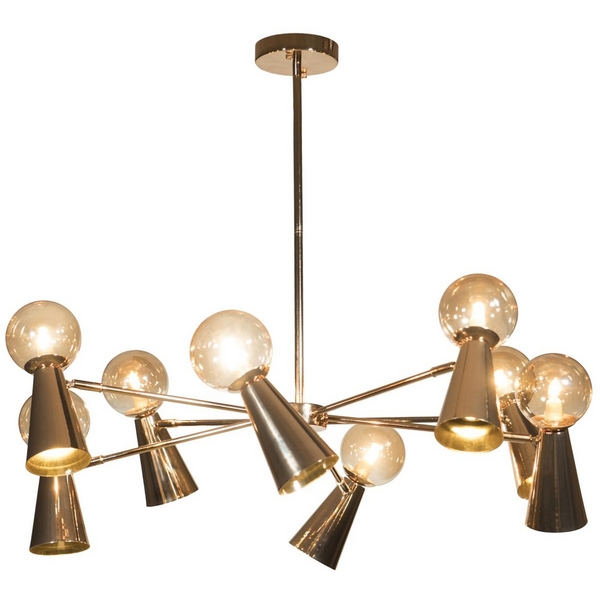 

Потолочная люстра 10046/8 Loft It Halley Gold, Halley 10046/8 Gold