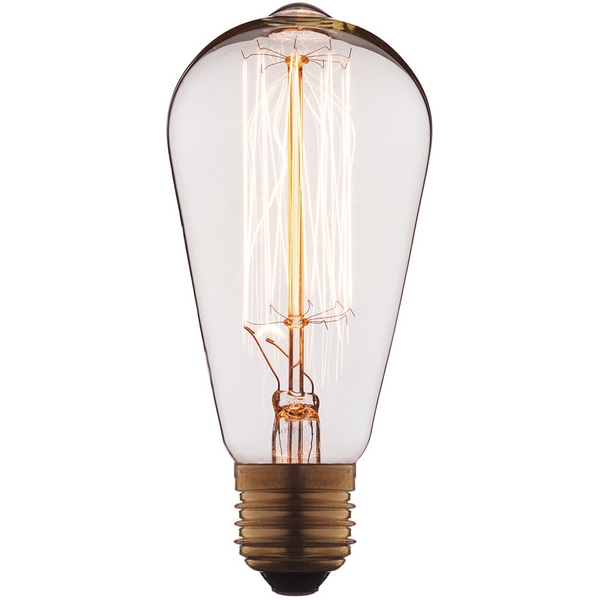 

лампочка накаливания Эдисона груша E27 40W 2400-2800K Loft It 1007, 1007 1007