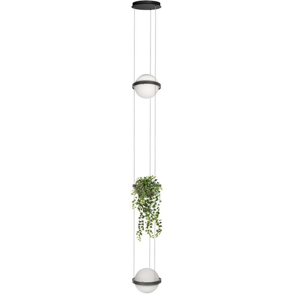 

Подвесной светодиодный светильник Loft It Jardin 10121/2P Dark grey, Белый, Jardin 10121/2P Dark grey