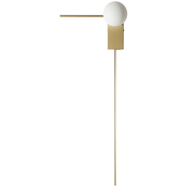 

Настенный светильник светодиодный 10132/C Loft It Meridian Gold в форме шара, Белый;золото, Meridian 10132/C Gold