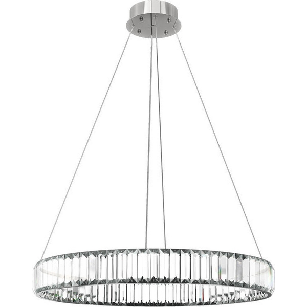

Подвесной светильник LED 10135/600 Loft It Crystal ring Chrome кольцо, Прозрачный, Crystal ring 10135/600 Chrome