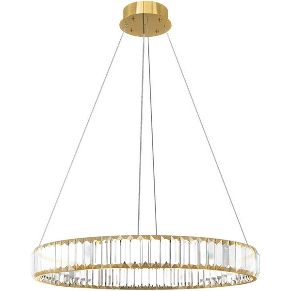 

Подвесной светильник LED 10135/600 Loft It Crystal ring Gold кольцо, Прозрачный, Crystal ring 10135/600 Gold