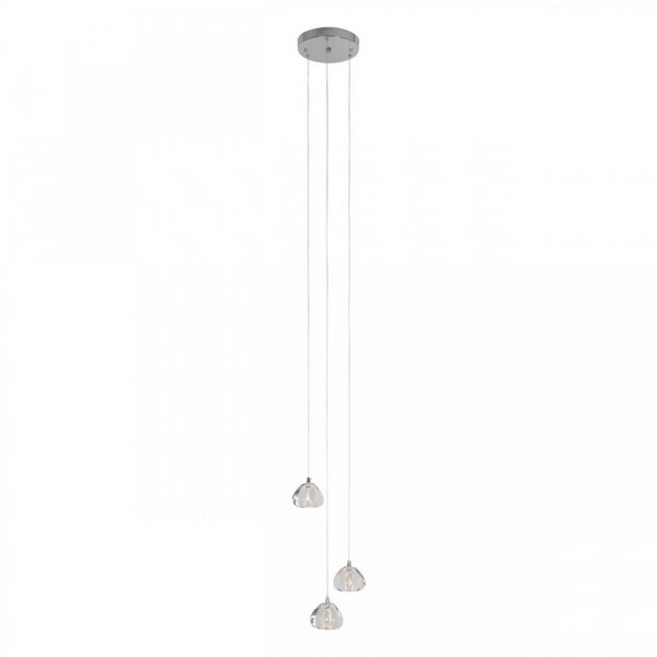 

Подвесной хрустальный светильник Loft It Rain 10151/3, Прозрачный, Rain 10151/3