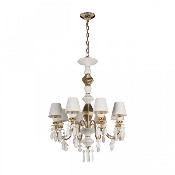 

Подвесная люстра 10203/8 Loft It Grace White, Белый, Grace 10203/8 White