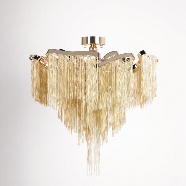 

Потолочная люстра Loft It Stream 10208/600C Gold, Золото, STREAM 10208/600C Gold