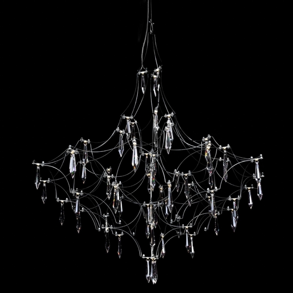 

Подвесная люстра Loft It Mira 10259/800 Silver Asfour, Серебро, Mira 10259/800 Silver Asfour