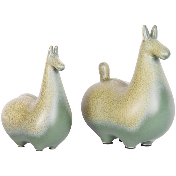 Изображение товара Статуэтка Loft It Horse 10283 Green изящное керамическое украшение для интерьера