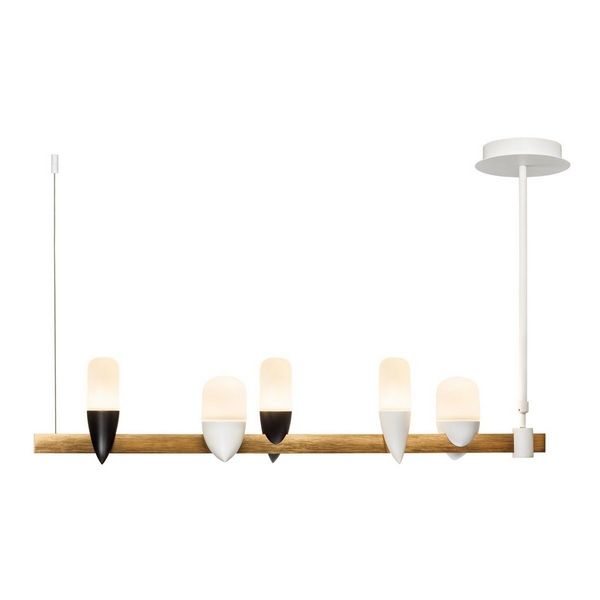 

Подвесной светильник светодиодный Whisper 21028-5WH (Loft It), Белый, Whisper 1028-5WH